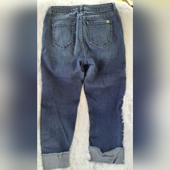 JENNIFER LOPEZ SIZE 6 STRETCH CAPRIS - Picture 4 of 4